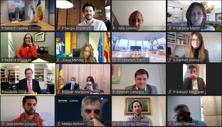 Inauguració de les trobades.